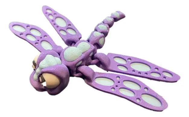 Articulated Dragonfly – 3D Printed Poseable Dragonfly Figure