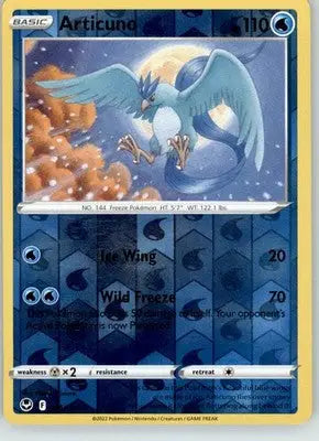 Articuno - Silver Tempest - 036/195 - Reverse Holo LP Pokemon - Pokémon Card Single