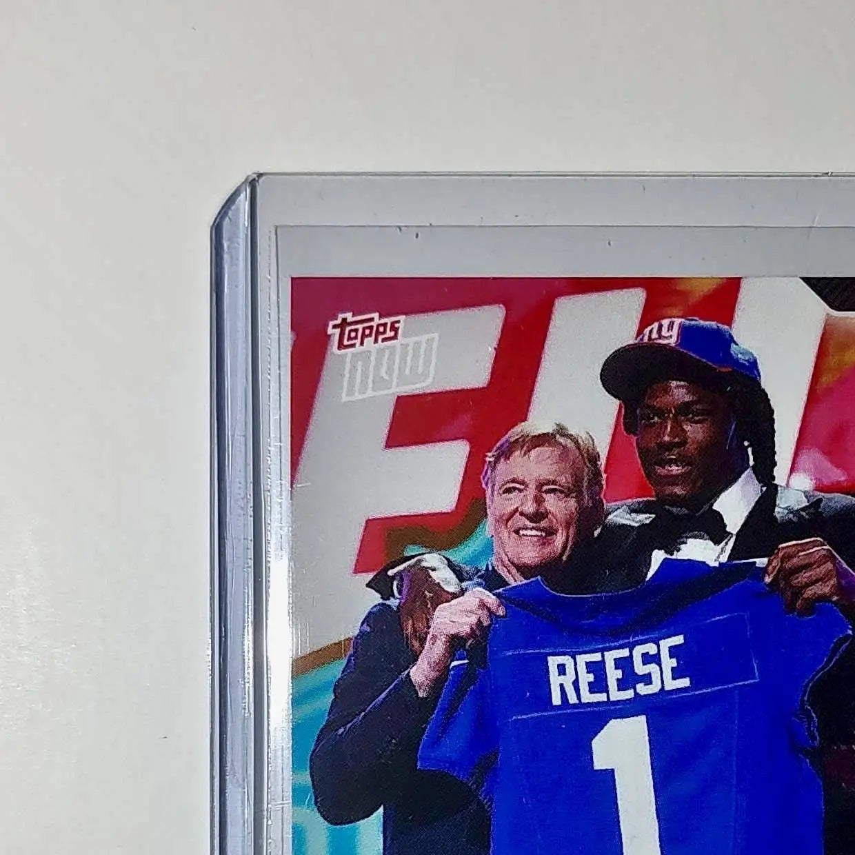 Arvell Reese Rookie 2026 Topps Now Draft Night #AREE Card New York Giants - Football Card Single