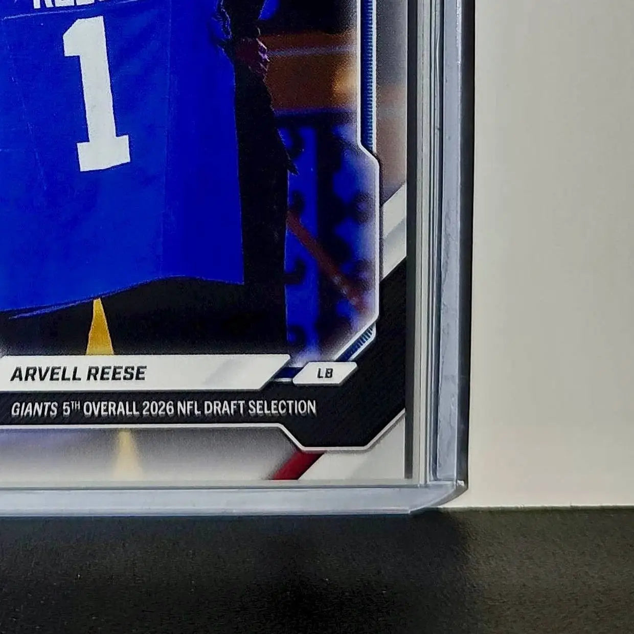 Arvell Reese Rookie 2026 Topps Now Draft Night #AREE Card New York Giants - Football Card Single