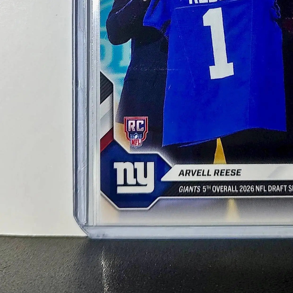 Arvell Reese Rookie 2026 Topps Now Draft Night #AREE Card New York Giants - Football Card Single
