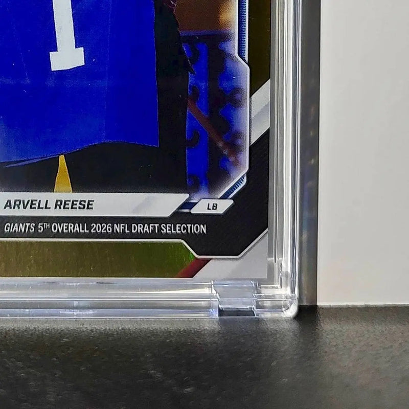 Arvell Reese Rookie 2026 Topps Now Draft Night #AREE Gold Foil 06/50 Card Giants - Football Card Single
