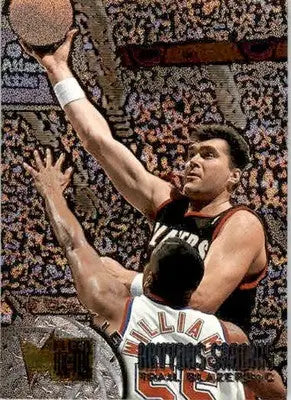 Arvydas Sabonis - 1995-96 Metal - #184 - RC Basketball - Basketball Card Single