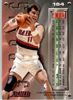 Arvydas Sabonis - 1995-96 Metal - #184 - RC Basketball - Basketball Card Single