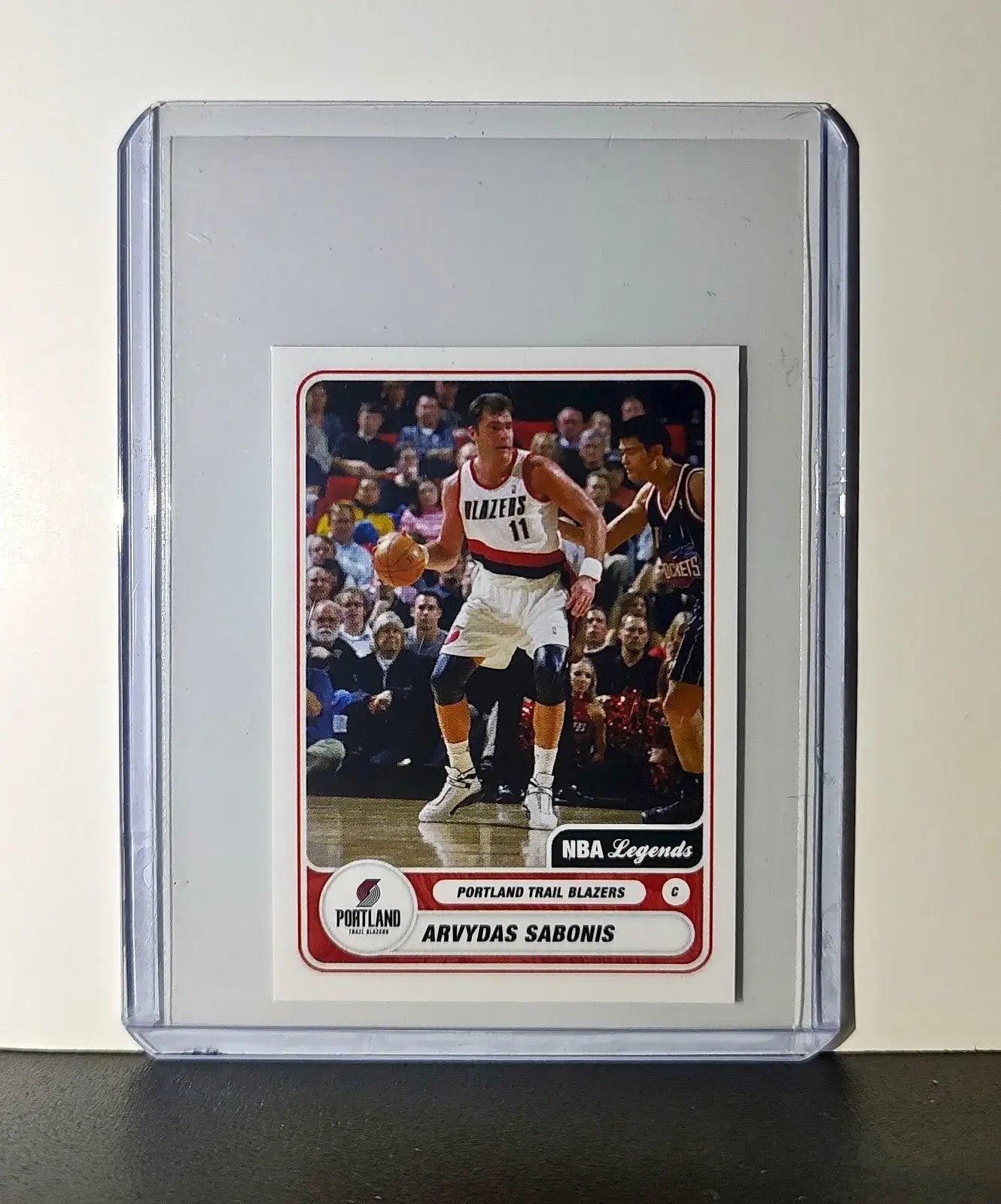 Arvydas Sabonis 2023-24 Panini NBA #506 NBA Legends Sticker Trail Blazers - Basketball Card Single