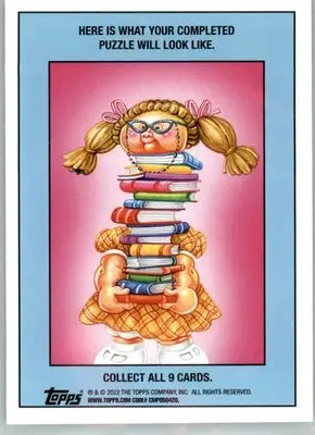 Asa You Wish - 2022 Topps Garbage Pail Kids: Book Worms - #90b - Booger Green - Non-Sports Card Single