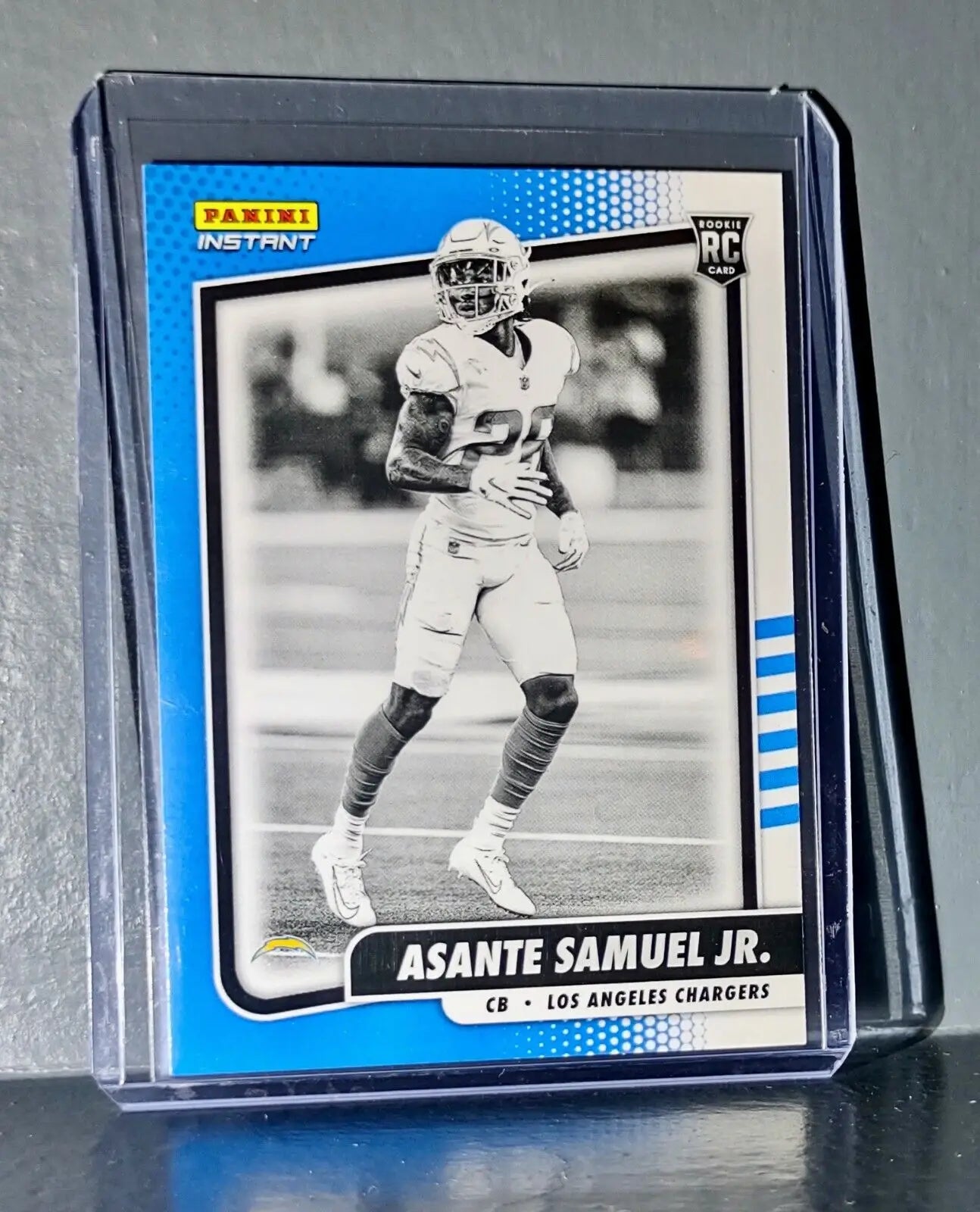 Asante Samuel Jr. 2021 Panini NFL Black and White Rookies #37 Card 1/2728 - Football Card Single
