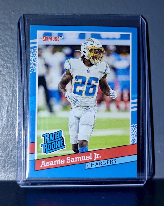 Asante Samuel Jr. 2021 Panini NFL Rated Rookie Retro #37 Rookie Card 1/2231 - Football Card Single