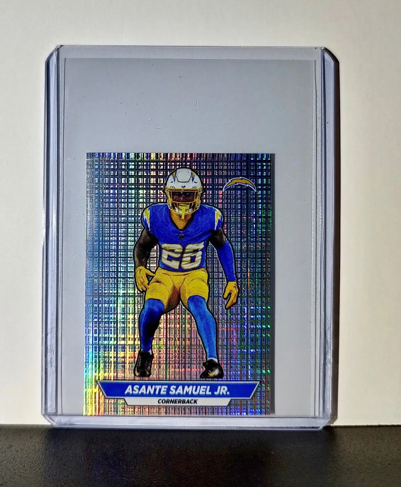 Asante Samuel Jr. 2024 Panini NFL Sticker #292 Foil Los Angeles Chargers