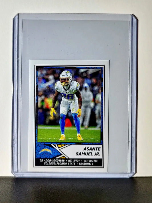 Asante Samuel Jr. 2024 Panini NFL Sticker #293 Los Angeles Chargers - Football Card Single
