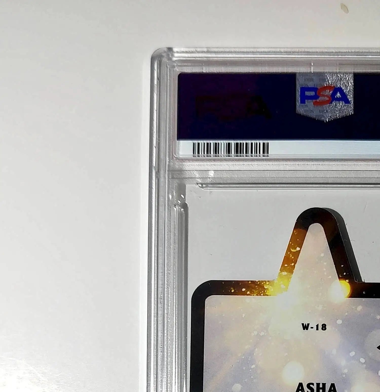 Asha 2025 Topps Chrome Disney #W-18 Wish Upon A Star Die Cut Card Wish PSA 10 - Non-Sports Card Single