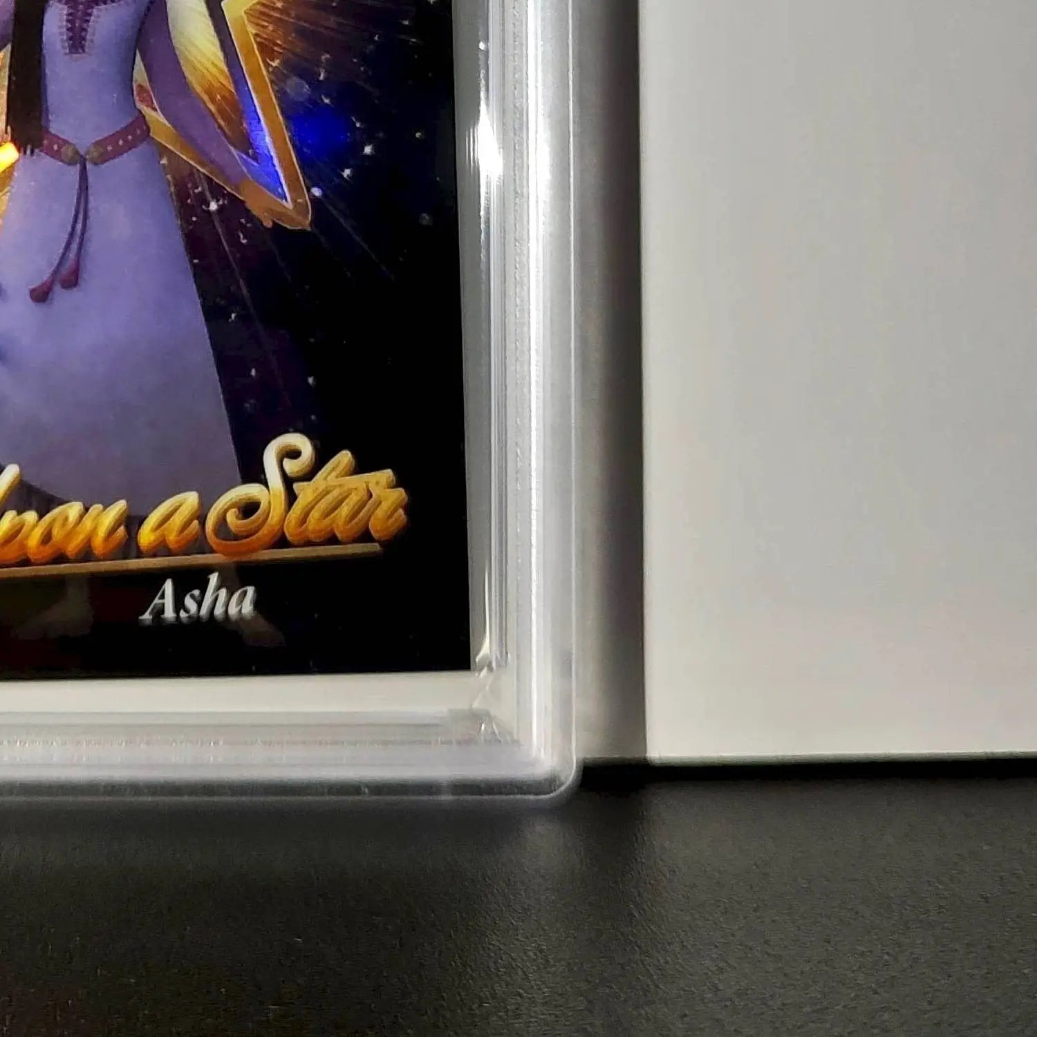 Asha 2025 Topps Chrome Disney #W-18 Wish Upon A Star Die Cut Card Wish PSA 9 - Non-Sports Card Single
