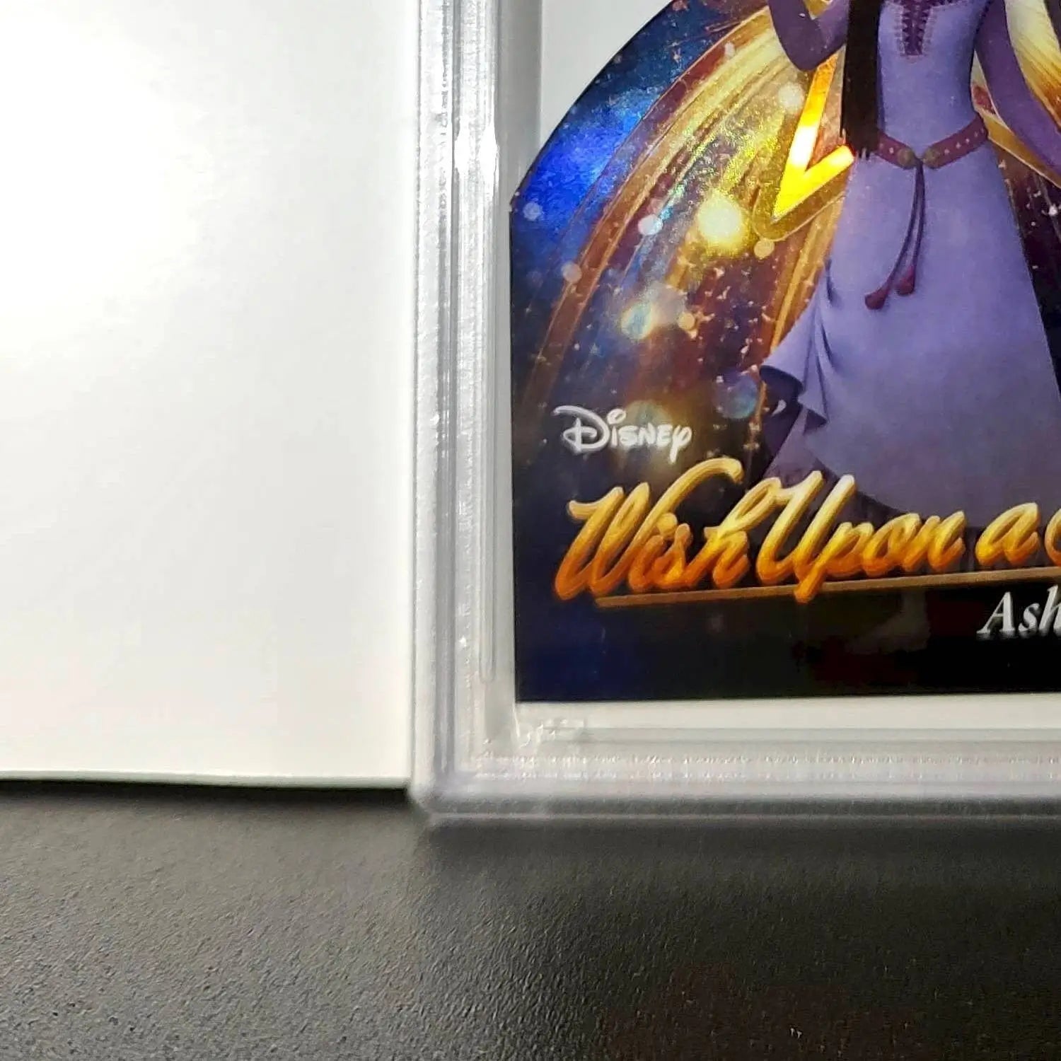Asha 2025 Topps Chrome Disney #W-18 Wish Upon A Star Die Cut Card Wish PSA 9 - Non-Sports Card Single