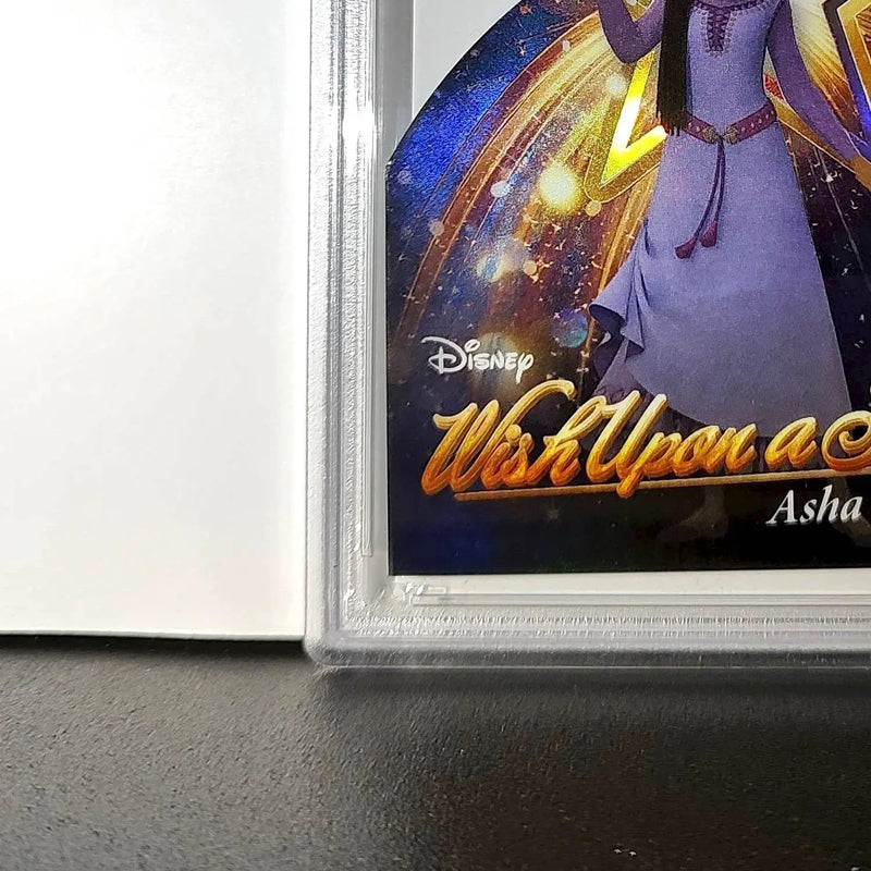 Asha 2025 Topps Chrome Disney #W-18 Wish Upon A Star Die Cut Card Wish PSA 10 - Non-Sports Card Single