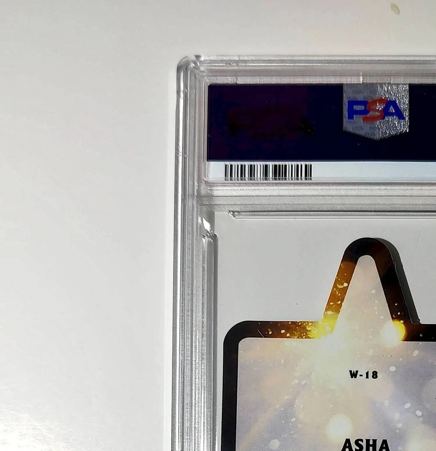 Asha 2025 Topps Chrome Disney #W-18 Wish Upon A Star Die Cut Card Wish PSA 9 - Non-Sports Card Single