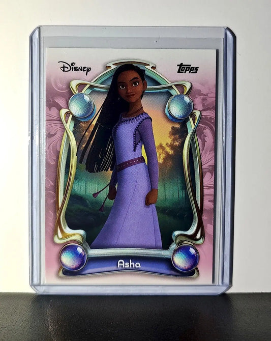 Asha 2025 Topps Disney Wonder #99 Card Wish - Non-Sports Card Single