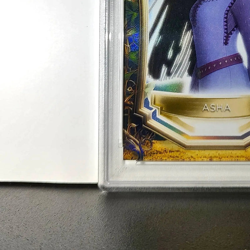 Asha 2025 Topps Enchantments Disney Wonder #E-20 Card Wish PSA 8 - Non-Sports Card Single