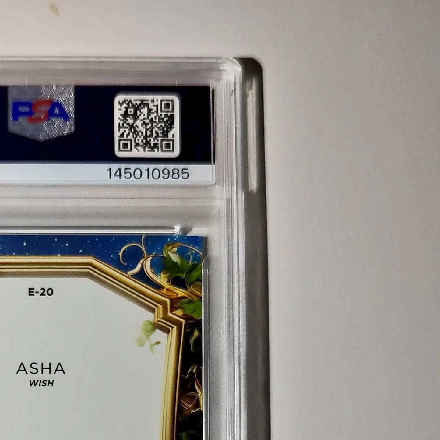Asha 2025 Topps Enchantments Disney Wonder #E-20 Card Wish PSA 8 - Non-Sports Card Single