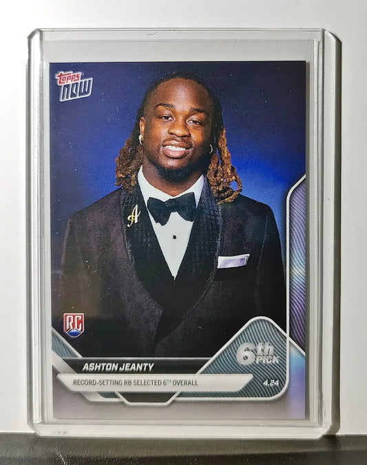 Ashton Jeanty Rookie 2025 NFL Draft #D-2 Football Card Las Vegas Raiders - Football Card Single