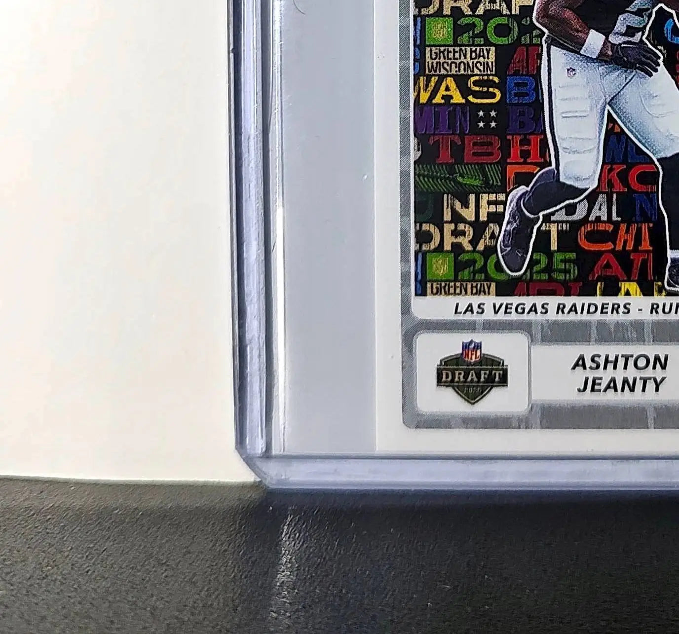 Ashton Jeanty Rookie 2025 Panini NFL #553 Draft Sticker Raiders