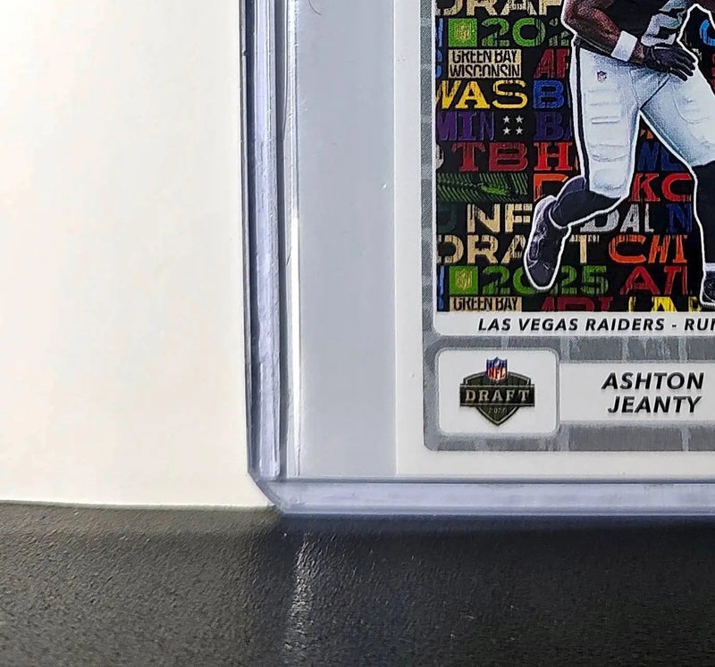 Ashton Jeanty Rookie 2025 Panini NFL #553 Draft Sticker Raiders