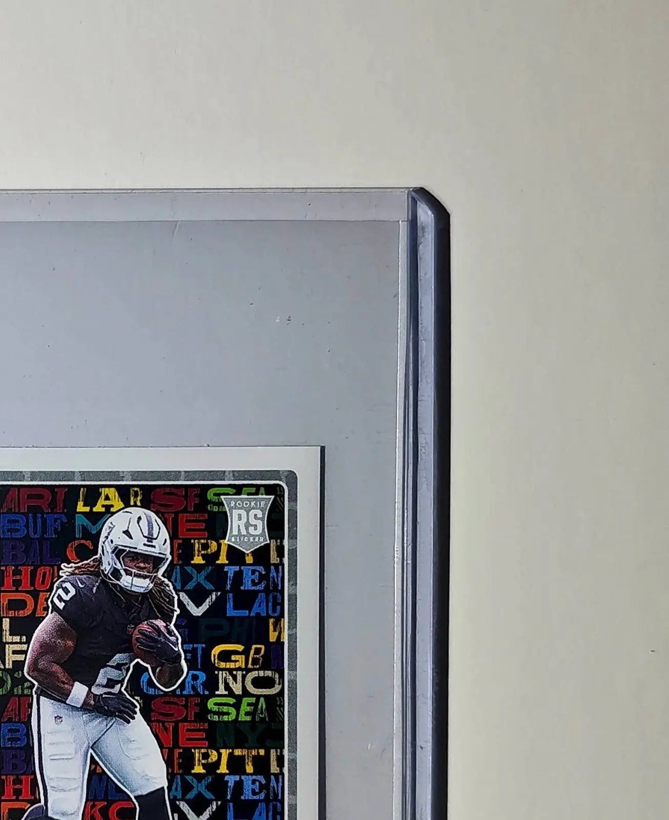 Ashton Jeanty Rookie 2025 Panini NFL #553 Draft Sticker Raiders