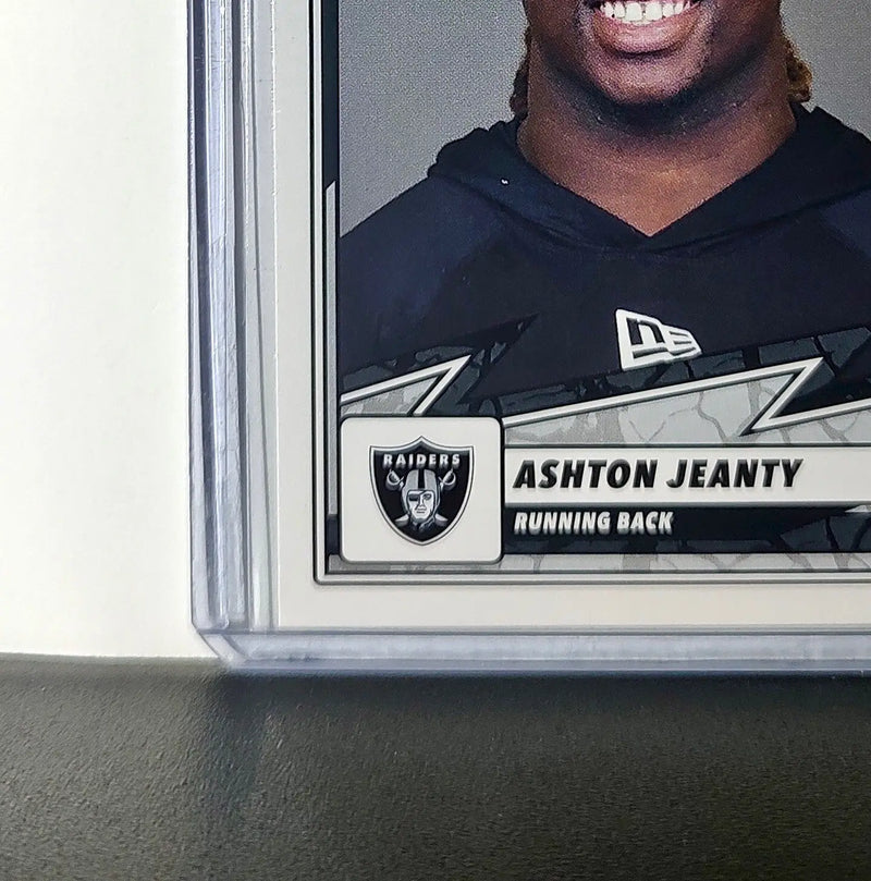 Ashton Jeanty Rookie 2025 Panini NFL #74 Sticker Card Las Vegas Raiders
