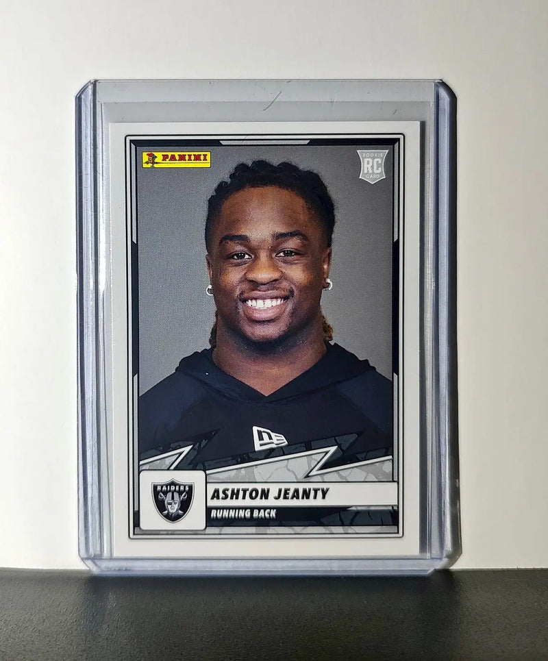 Ashton Jeanty Rookie 2025 Panini NFL #74 Sticker Card Las Vegas Raiders