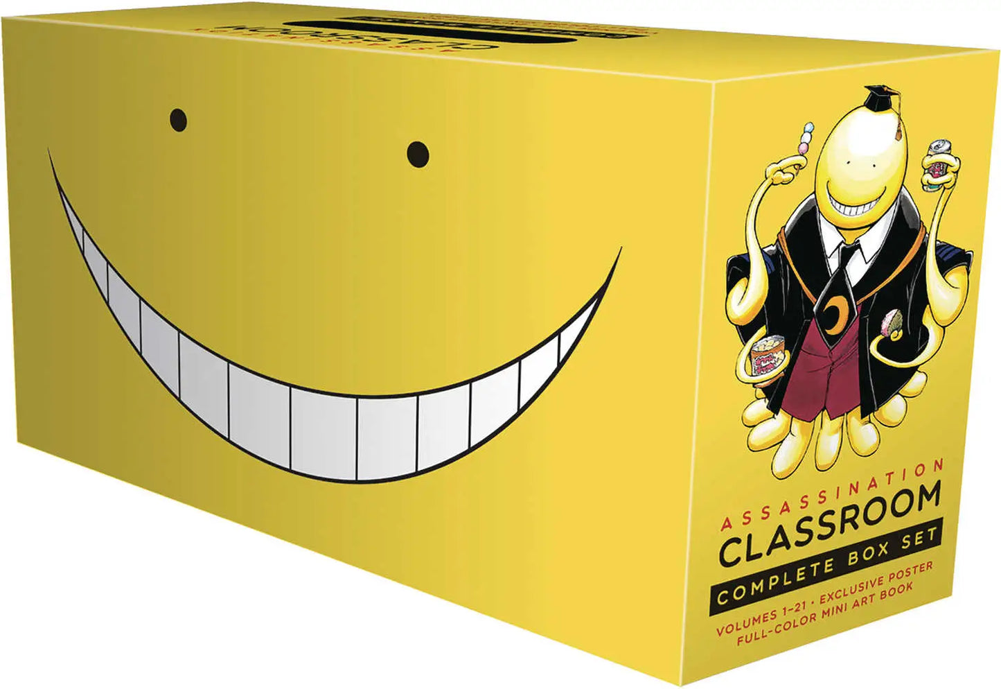 Assassination Classroom graphic novel complete box set displayed for collectors