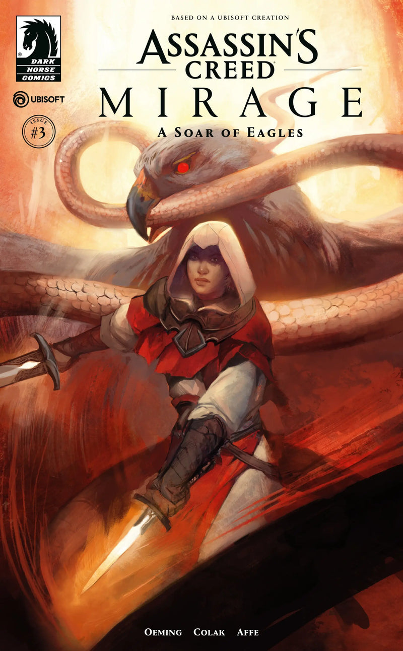 Assassins Creed Mirage comic book featuring artwork from Assassin’s Creed Mirage series
