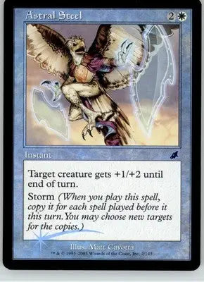 Astral Steel - Scourge - 2 - Foil LP Magic: The Gathering - Magic Card Single