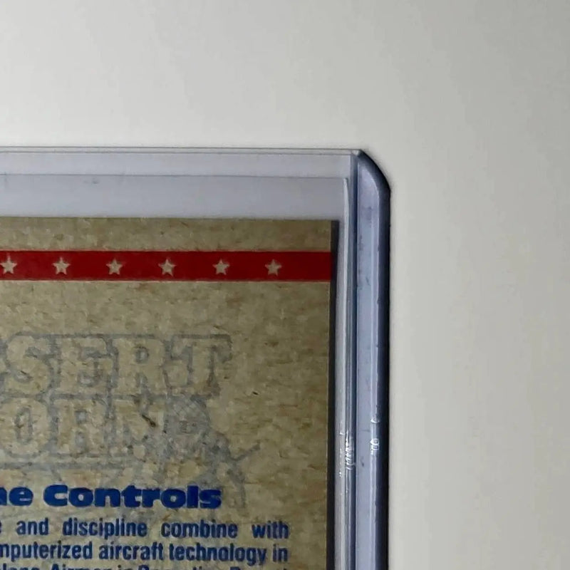 At the Controls 1991 Topps Desert Storm #65 Card