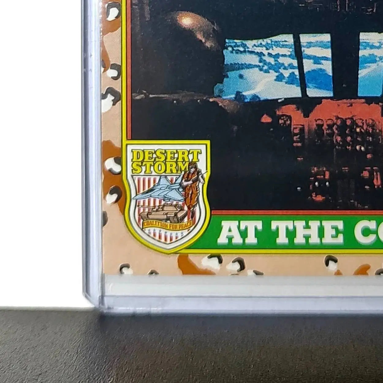 At the Controls 1991 Topps Desert Storm #65 Card