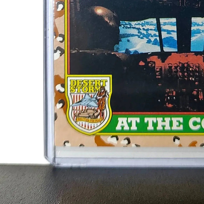 At the Controls 1991 Topps Desert Storm #65 Card