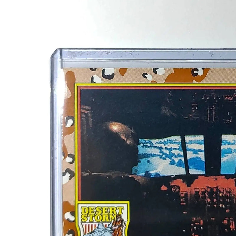 At the Controls 1991 Topps Desert Storm #65 Card