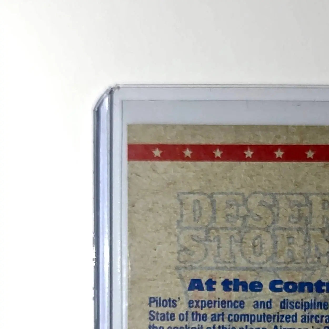 At the Controls 1991 Topps Desert Storm #65 Card