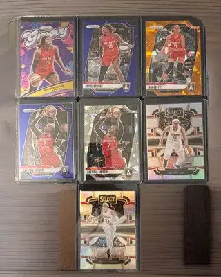 ATLANTA DREAM 2024 WNBA PRIZM PARALLEL & INSERT LOT - Cracked Ice & Blue Lazer++ - Trading Cards (Singles): Basketball