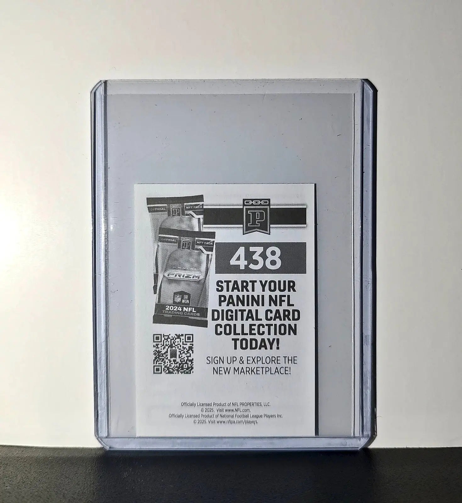 Atlanta Falcons Logo 2025 Panini NFL #438 Sticker - Football Card Single