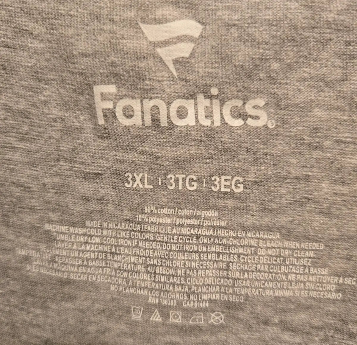 Atlanta Reign Overwatch League TShirt 3XL Gray Fanatics NWT Esports Blizzard OWL - Apparel