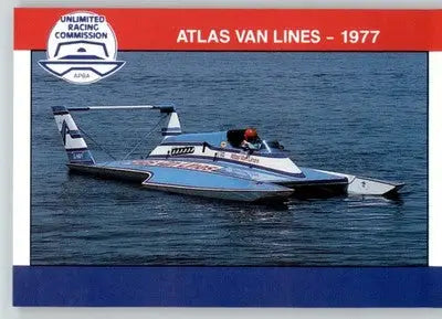 Atlas Van Lines 1977 - 1991 APBA Thunder on the Water - #20 - Racing - Racing Card Single