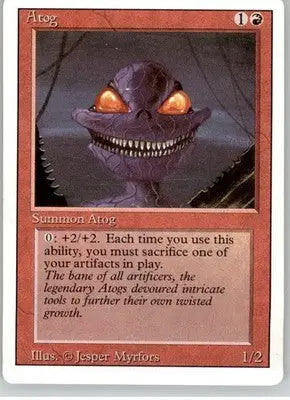 Atog - Revised Edition - MP Magic: The Gathering - Magic Card Single