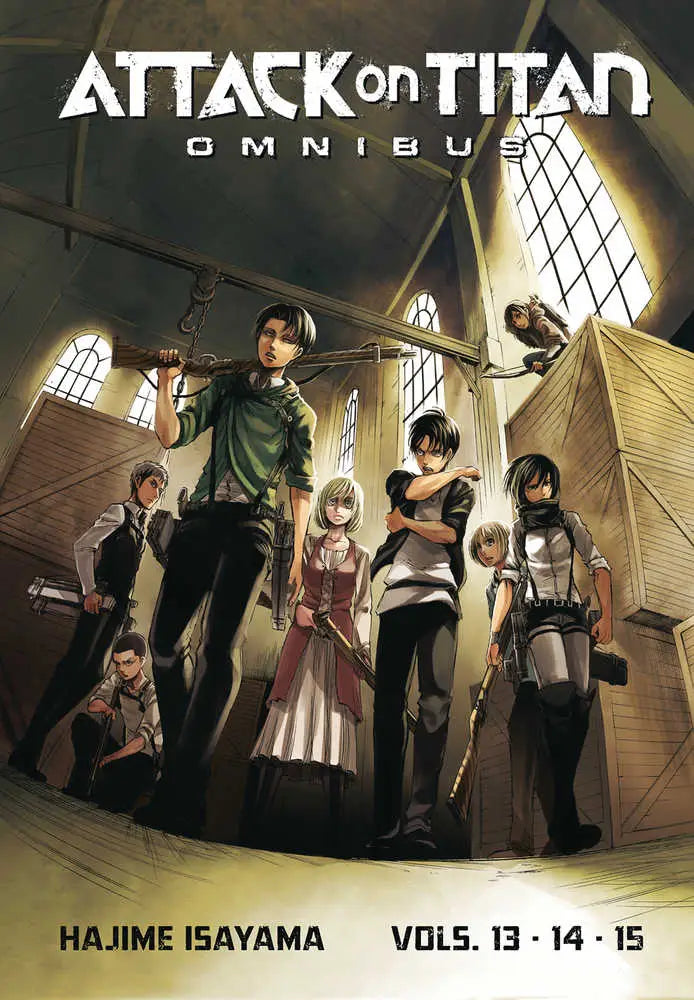ATTACK ON TITAN OMNIBUS TP VOL 05 VOL 13-15 (MR) - Graphic Novels