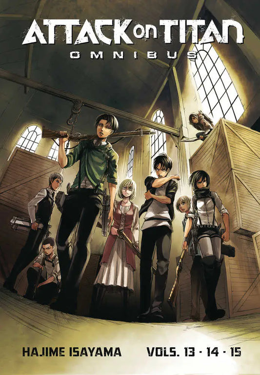 ATTACK ON TITAN OMNIBUS TP VOL 05 VOL 13-15 (MR) - Graphic Novels