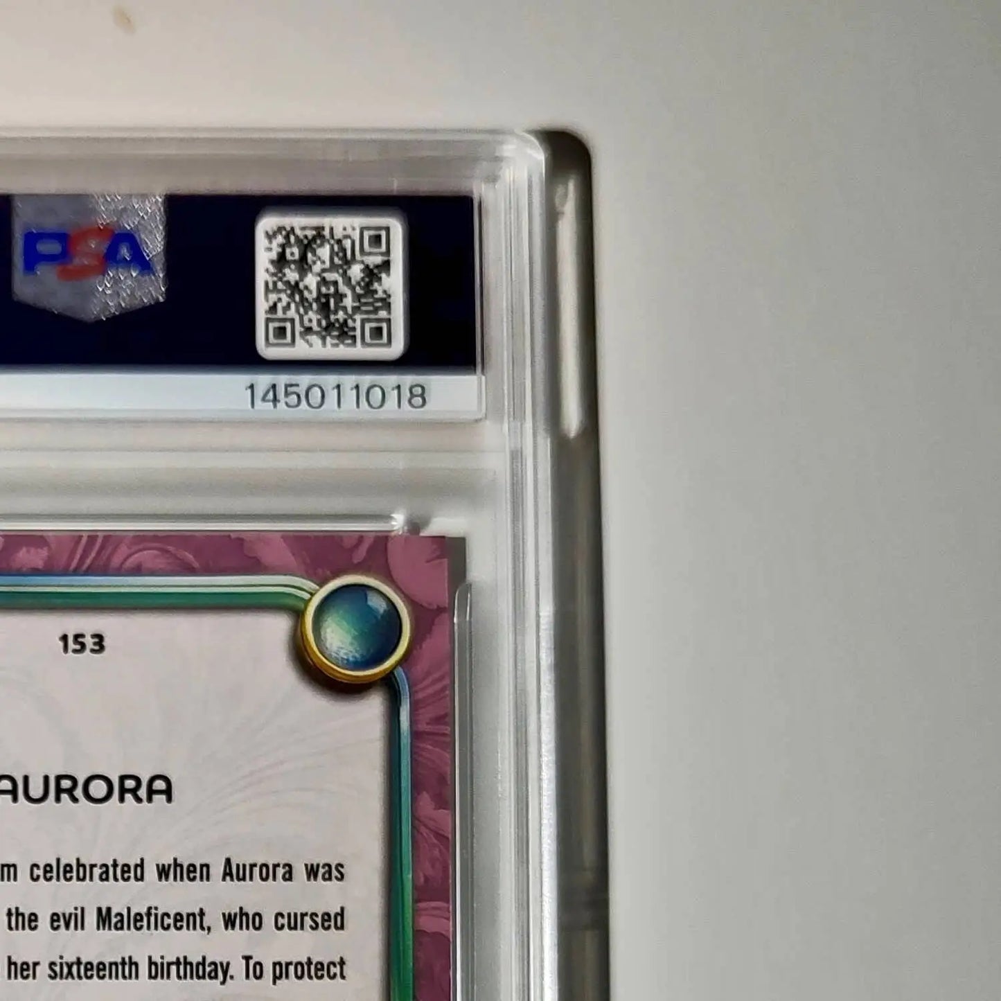 Aurora 2025 Topps Disney Cartoon Princess #153 Card Sleeping Beauty PSA 9 - Non-Sports Card Single