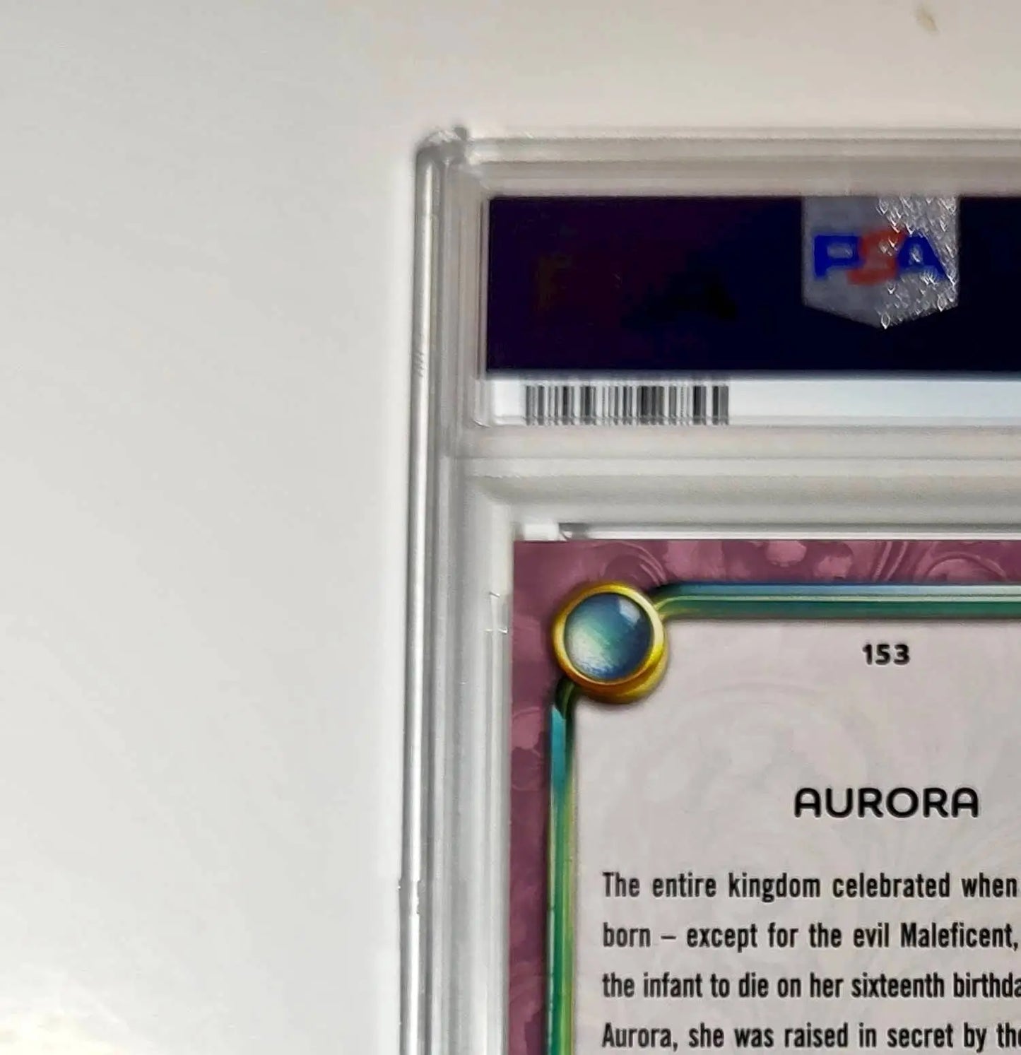 Aurora 2025 Topps Disney Cartoon Princess #153 Card Sleeping Beauty PSA 10 - Non-Sports Card Single