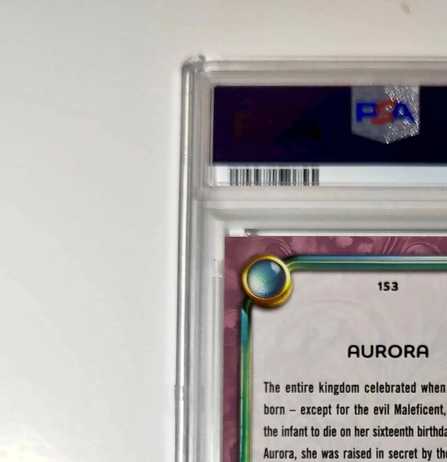 Aurora 2025 Topps Disney Cartoon Princess #153 Card Sleeping Beauty PSA 10 - Non-Sports Card Single
