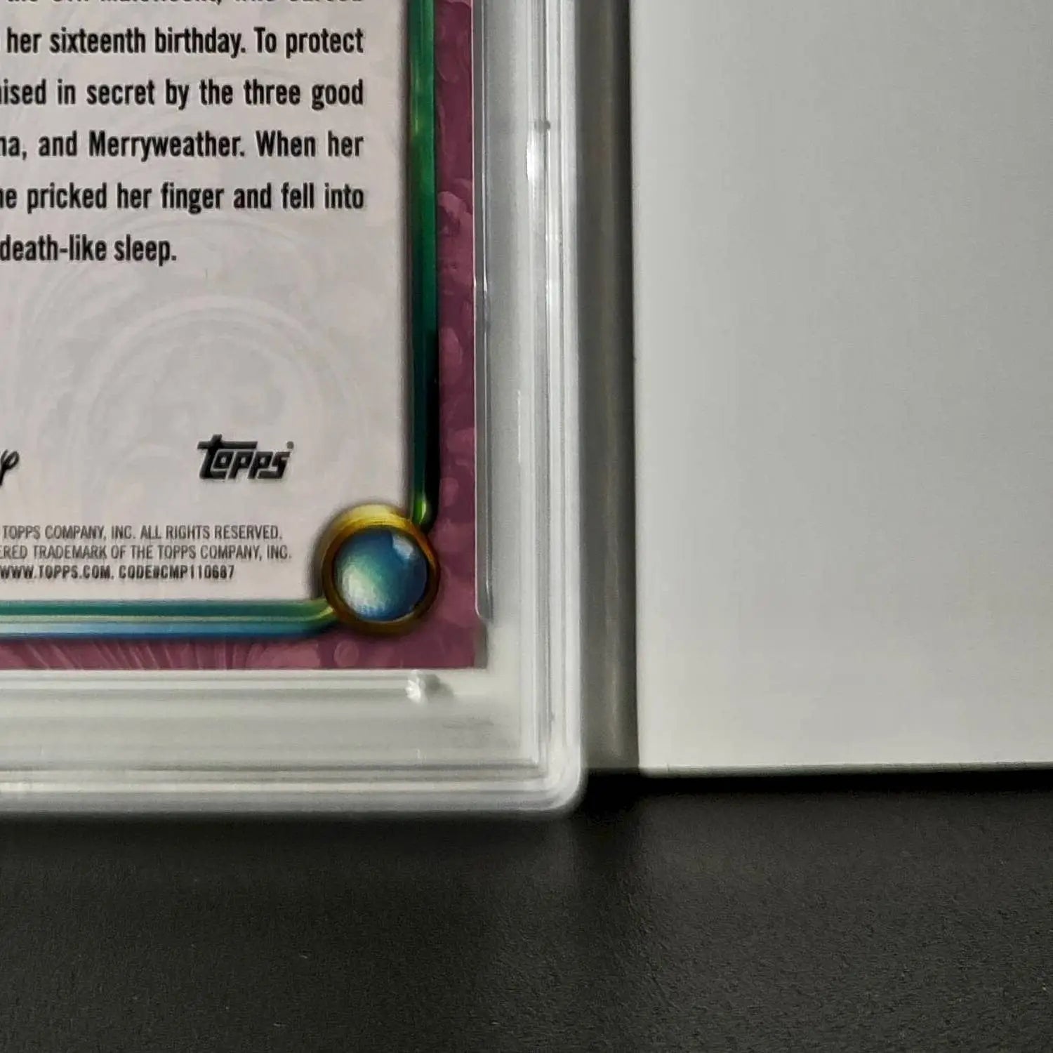 Aurora 2025 Topps Disney Cartoon Princess #153 Card Sleeping Beauty PSA 10 - Non-Sports Card Single
