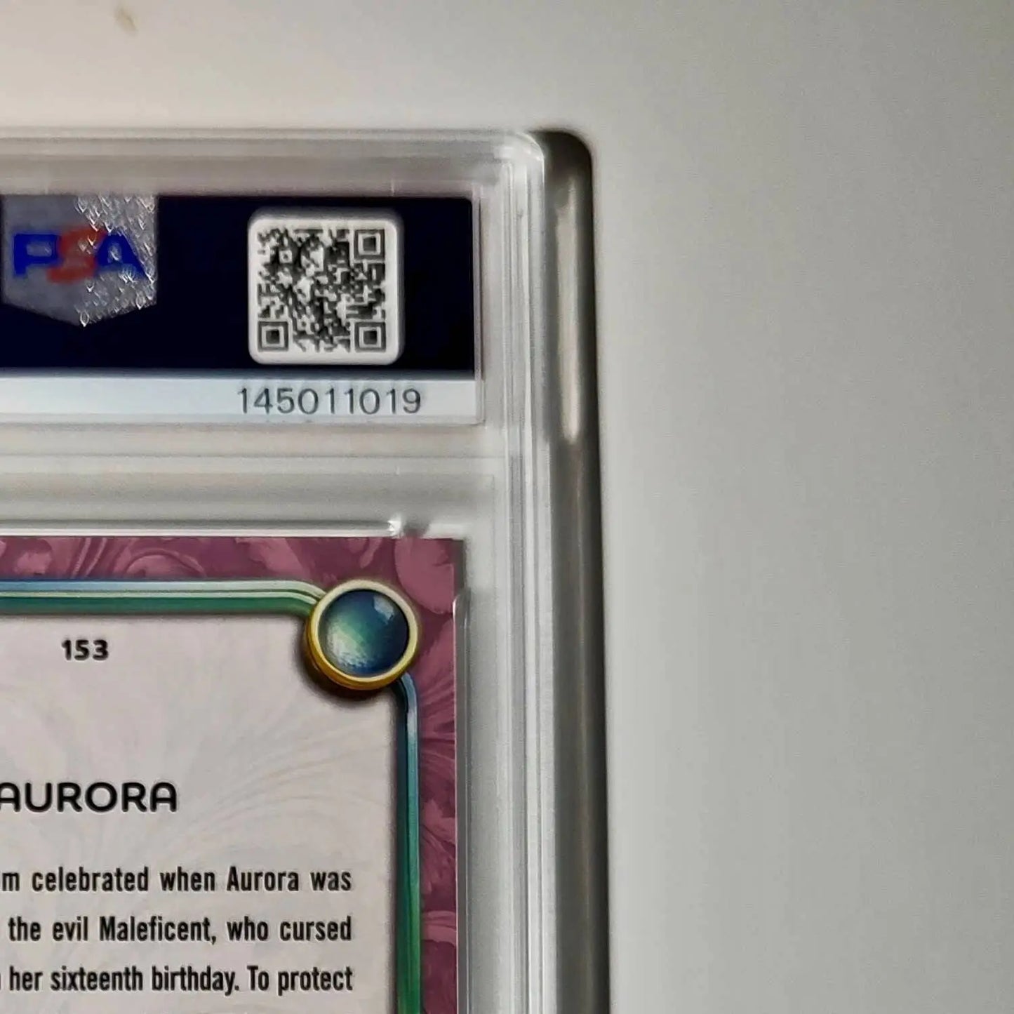 Aurora 2025 Topps Disney Cartoon Princess #153 Card Sleeping Beauty PSA 10 - Non-Sports Card Single