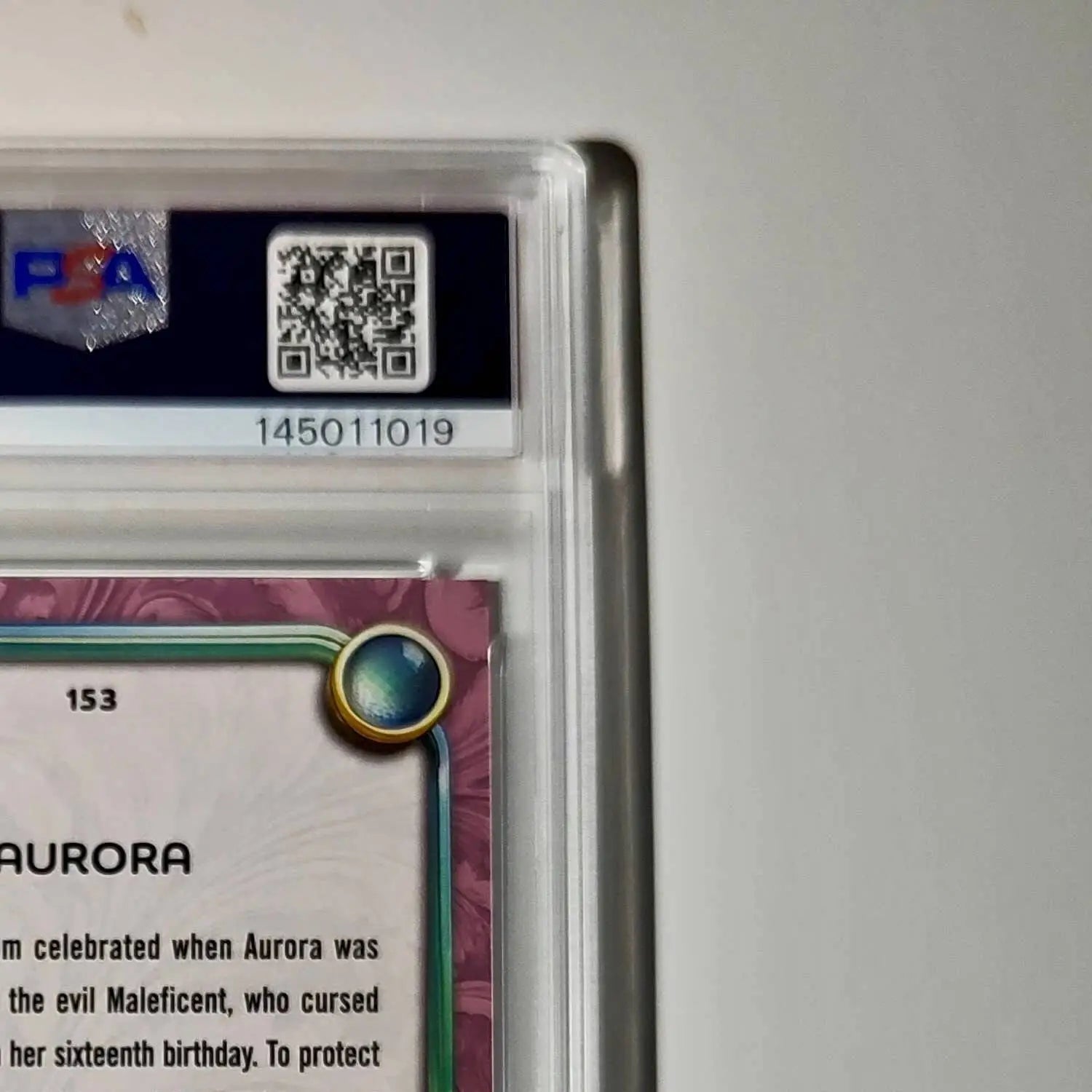 Aurora 2025 Topps Disney Cartoon Princess #153 Card Sleeping Beauty PSA 10 - Non-Sports Card Single