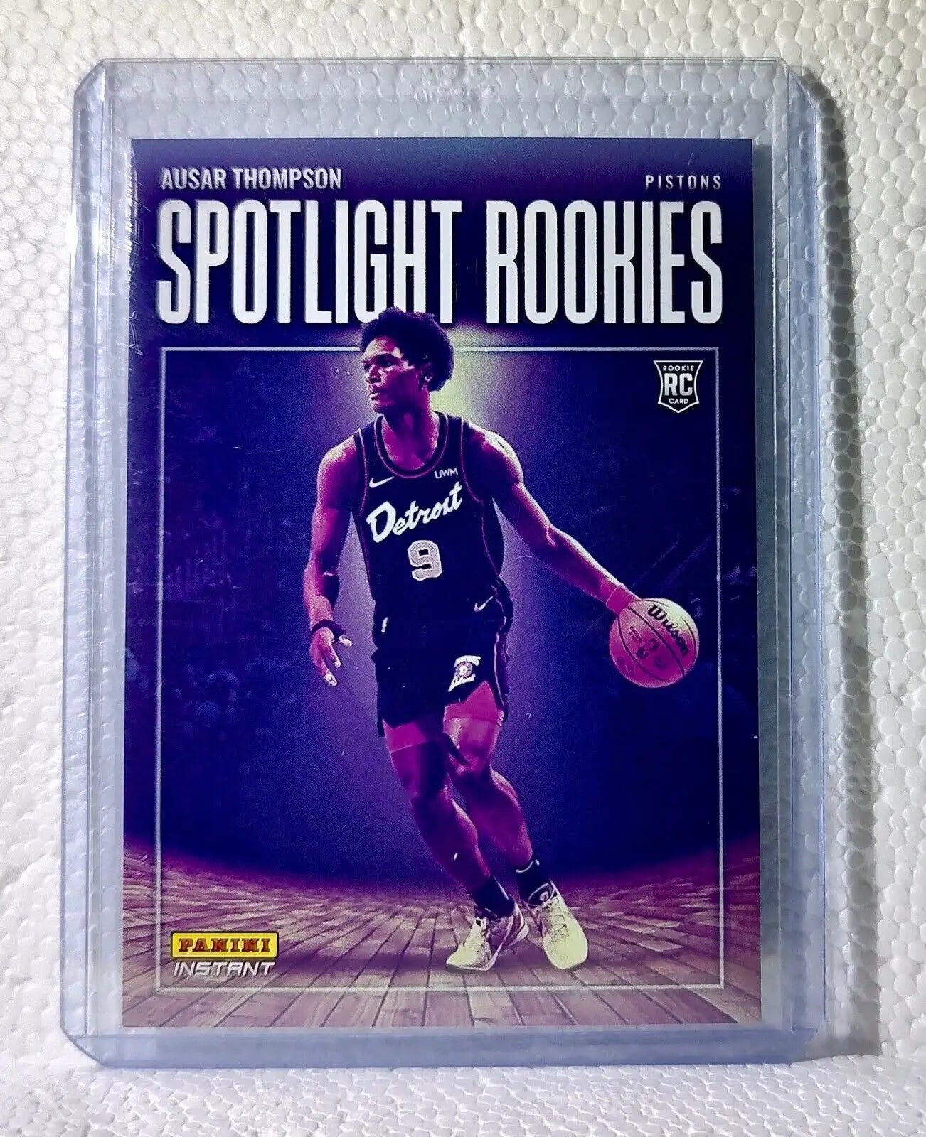 Ausar Thompson 2023-24 Panini #5 NBA Spotlight Rookies Basketball Card 1/209 - Basketball Card Single
